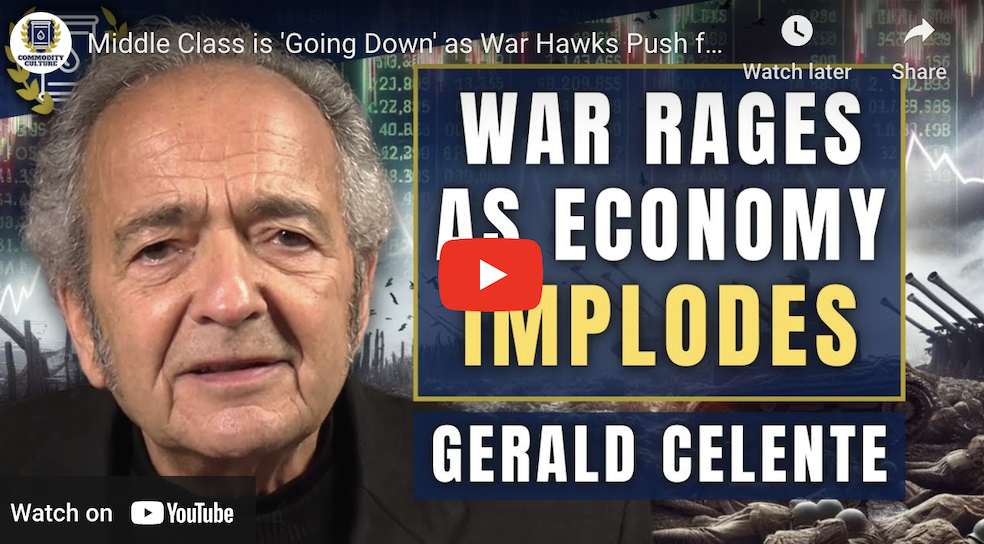MIDDLE CLASS GOING DOWN AS WAR HAWKS PUSH FOR TOTAL DESTRUCTION
